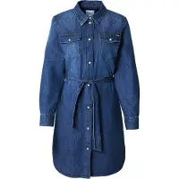 Pepe Jeans Vestido De Manga Comprida Victoria Denim
