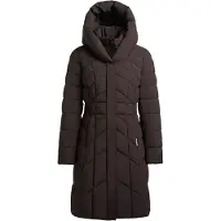 Khujo Sobretudo de inverno 'LAIO' roxo escuro
