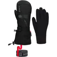 686 - Luvas ski - M Gore-Tex Smarty Gauntlet Mitt Black para Homem - Tamanho S - Preto