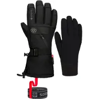 686 - Luvas ski - M Gore-Tex Smarty Gauntlet Glove Black para Homem - Tamanho L - Preto