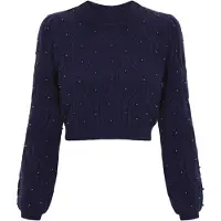 Faina Pullover 'Fashion Look' marinho