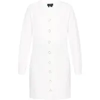 Usha Casaco de malha offwhite