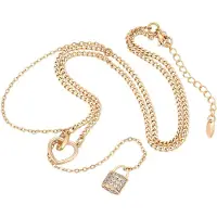 NAEMI Colar ouro / ouro rosa