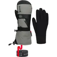 686 - Luvas ski - M Gore-Tex Smarty Gauntlet Mitt Charcoal para Homem - Tamanho XL - Cinzento