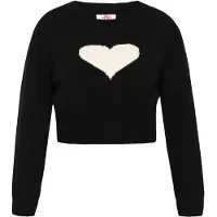 Mymo Pullover ecru / preto