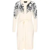 Faina Casaco de malha offwhite