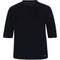 Dreimaster Klassik Pullover navy / branco