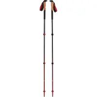 Black Diamond - Bastões caminhada / trekking - Pursuit Trekking Poles Charcoal/Octane para Unissexo - Aluminium - Tamanho M/L - Preto