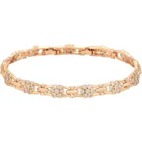 NAEMI Pulseira ouro rosa