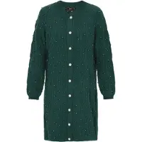 Faina Casaco de malha 'Fashion Look' verde escuro