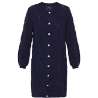 Faina Casaco de malha navy
