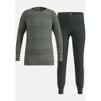 Odlo Conjunto De Camada Base De Manga Comprida Long Active Warm Eco