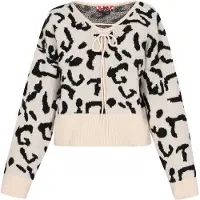 MyMo ROCKS Pullover preto / offwhite