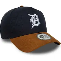 New Era Boné SUEDE VISOR E-FRAME DETROIT TIGERS mulheres - Marinho - Unique