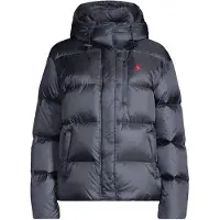Ralph Lauren para mulher. 211932183001 Casaco impermeável marinho acolchoado repelente de água (XS), Casual, Sustentável, Nylon recicla