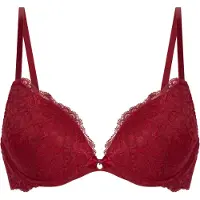 Hunkemoller Soutien 'Marine' vermelho