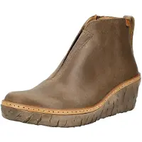 El naturalista para mulher. 2516812LY005_020 Botins em pele N5168 taupe (39), 3 a 5cm, Zíper, Casual