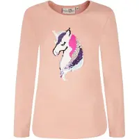 Happy girls Camisola mistura de cores / rosa