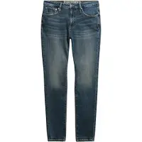 Superdry para homem. M7011420A Calças de ganga skinny azuis vintage (33/32), Azul, Casual, Algodão, Denim