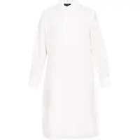 Usha Vestidos camiseiros branco