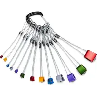 Black Diamond - Entaladores escalada - Stopper Set Pro #1-13 para Unissexo - Vermelho