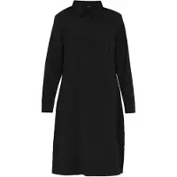 Usha Vestidos camiseiros preto