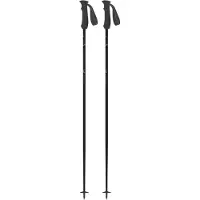 Komperdell - Bastões ski - Carbone Pure Black para Unissexo - Tamanho 125 cm - Preto
