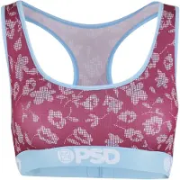 PSD Soutien azul claro / vermelho vinho / branco
