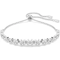 Swarovski Pulseira 'Imber' prata / transparente
