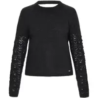 Dreimaster Pullover 'Vintage' preto