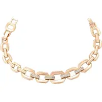 NAEMI Pulseira ouro rosa / transparente