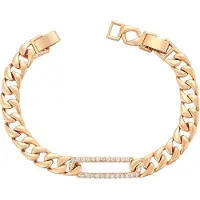 Faina Pulseira ouro / transparente