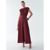 BWLDR Vestido 'Eden' bordeaux