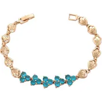 Faina Pulseira azure / ouro