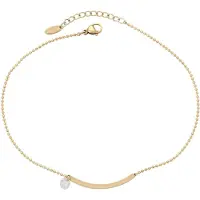 Faina Pulseira ouro / transparente