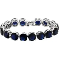 Gaya Pulseira navy / prata