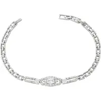NAEMI Pulseira prata / transparente