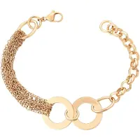 Faina Pulseira ouro rosa