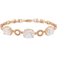 Gaya Pulseira ouro / transparente