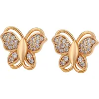 NAEMI Brincos ouro / branco