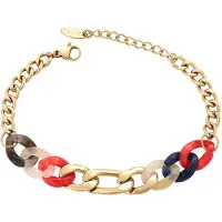 NAEMI Pulseira ouro / mistura de cores
