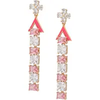 Gaya Brincos ouro / cor-de-rosa