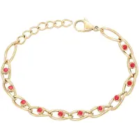 NAEMI Pulseira ouro / rosa