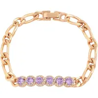 Gaya Pulseira ouro rosa