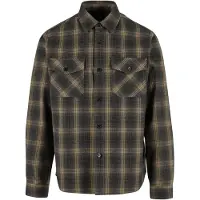 INDICODE JEANS Camisa 'INAlomo' castanho claro / preto