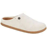 Birkenstock Chinelos Zermatt Standard FE Ecru mulheres - Bege - 37