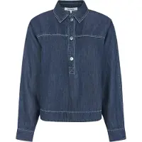 Soft Rebels Blusa 'Portia' azul