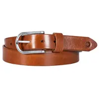 Detlev Louis DL-AC-8 Cinto de couro, castanho Senhora Castanho 80CM