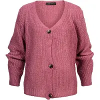 Cloud5ive Casaco de malha rosa