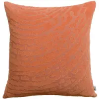 Vivaraise Capas de Almofada INES - Laranja - 45x45 cm
